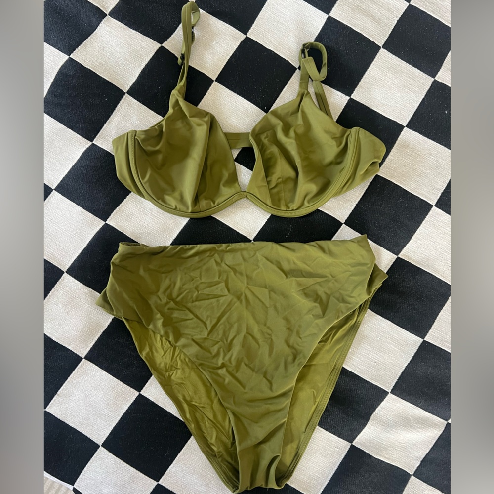 Cuup Green Bikini Set